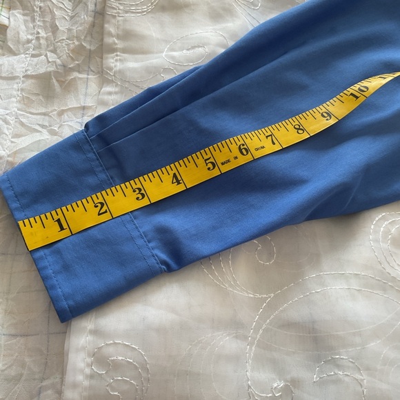 Puritan Men’s Medium 15/15 1/2 Blue Button Down Dress Shirt - Picture 10 of 11